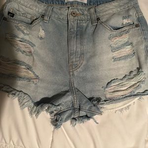 Jean shorts